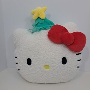 Hello Kitty by Sanrio Plush Sherpa Pillow New with Tags